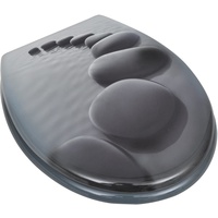 VidaXL Toilettensitze mit Deckel 2 Stk. MDF Steine
