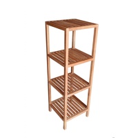 Primaster Standregal Buche 36 x 36 x 112 cm