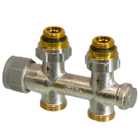 OVENTROP Multiblock TQ Anschlussarmatur 1184073 Zweirohrarmatur, Durchgang, für Heizkörper