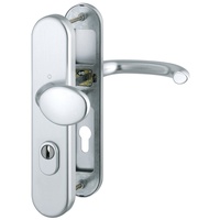 HOPPE Schutzgarnitur Mar.76G/3332ZA/3410/1138 Alu.F1 72mm 42-47mm