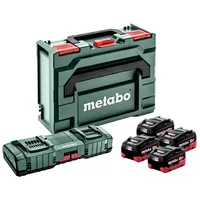 Metabo Basis-Set LiHD 18 V 4 x 10,0 Ah