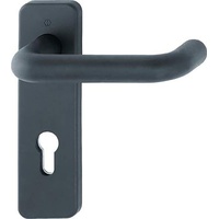 HOPPE FS-Garnitur Paris FS-K58/202K/138 Ku.F9005M D/K f.TS 40-66mm PZ