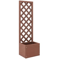 VidaXL Spalier mit Blumenkasten 40x30x135 cm WPC