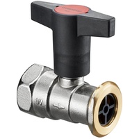 OVENTROP Pumpenkugelhahn Optibal P mit Sperrventil, DN 25, Rp