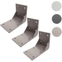 Mendler 3er-Set Deckenadapter für Kassetten-Markise T124, Deckenmontage Halterung Adapter