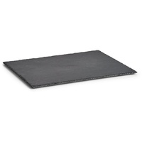Zeller 24511 Servierplatte, eckig, Schiefer, ca. 40 x 30