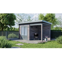 Wolff Finnhaus WPC Trend B+ inkl. Lounge 4,8 x