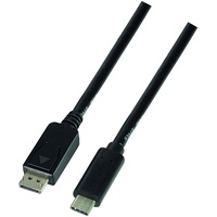 Logilink USB-C® / DisplayPort Adapterkabel USB-C® Stecker, DisplayPort Stecker