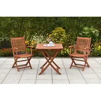 Merxx Cordoba Set 3-tlg. Tisch 70 x 70 cm