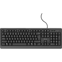 Trust TK-150 Silent Keyboard black, USB, DE (23983)