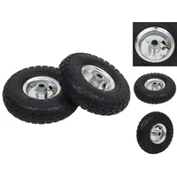 VidaXL Sackkarrenräder 2 Stk. Gummi 4,10 / 3,50 -