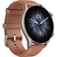 Amazfit GTR 3 Pro brown leather