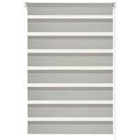 GARDINIA EasyFix Doppelrollo grau 75 x 150 cm