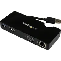 Startech Dockingstation USB 3.0 Hdmi Oder Vga - Black