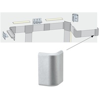 Paulmann Duo Profil Cap 2er-Pack Alu matt, Kunststoff