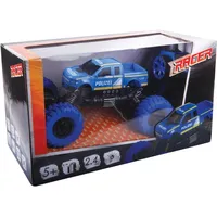 Racer RC-Auto Polizei Off Roader 2,4 GHz RTR blau/schwarz/silber