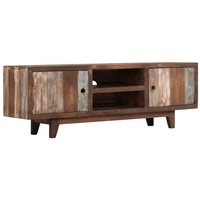 VidaXL TV-Schrank Massivholz Akazie Vintage 118x30x40 cm