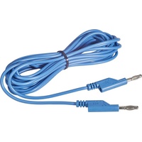 VOLTCRAFT MS5/BL Messleitung Lamellenstecker 4 mm Lamellenstecker 4 mm]