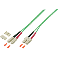 EFB-Elektronik EFB O0318.10OM5 Duplex Jumper SC-SC 50/125μ, OM5, limettengrün,