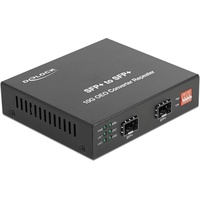 DeLock Medienkonverter SFP+ zu SFP+,