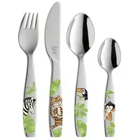 Zwilling Kinderbesteck Jungle Edelstahl 4teilig