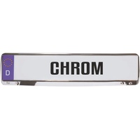 Hermann Schütz Design Kennzeichenrahmen Chrome