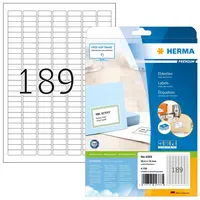 Herma Adressetiketten 4333 Weiß 25,4 x 10 mm 25