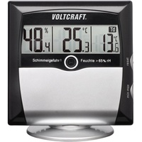 VOLTCRAFT MS-10 Luftfeuchtemessgerät (Hygrometer) 1 rF 99 rF Taupunkt-/Schimmelwarnanzeige