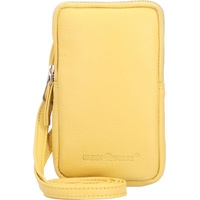 GREENBURRY Umhängetasche Handy-SlingBag Nappa Yellow Gelb