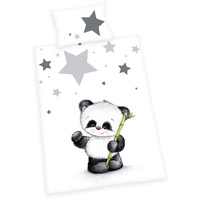 Herding babybest® 2485201063 - Panda Bettwäsche, 40x60 cm +