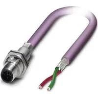 Phoenix Contact 1534368 Sensor-/Aktor-Einbausteckverbinder M12 Stecker, Einbau 2.00m Polzahl:
