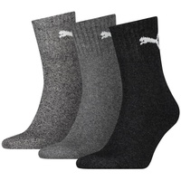 Puma Short Crew 3er Pack anthracite/grey 47-50