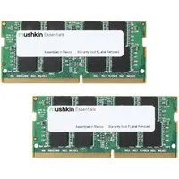 Mushkin Essentials SO-DIMM Kit 16GB, DDR4-2400, CL17-17-17-39 (MES4S240HF8GX2)