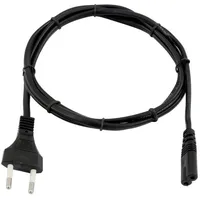 Omnitronic Euro Netzkabel 3m sw