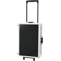 Roadinger CD-Case schwarz 120 CDs mit Trolley