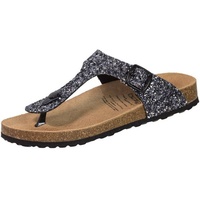 LICO Bioline GLISTO Damen Pantoletten, Anthrazit, 42
