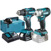 Makita DLX2452TJ | DDF485 + DTW300 + 2x Akku