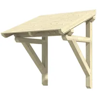 SKANHOLZ Skan Holz Haustür-Vordach Potsdam 1 Natur 176 cm
