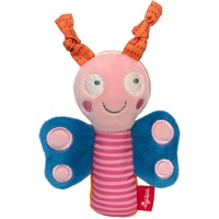 Sigikid Greifling Schmetterling mit Spiegel Red Stars Mädchen Babyspielzeug