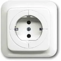 Busch-Jaeger Schuko-Steckdose 20 EUA-214 Alpinweiß 1 St.