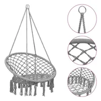 VidaXL Hängesessel 80 cm Grau