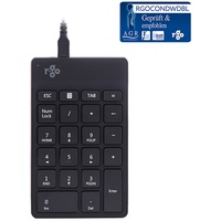 R-Go Tools Numpad Break Kabelgebunden, Schwarz