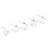 Paulmann LED Seilsystem Circle Basisset 5x180lm 5x5W 3000K 230/12V