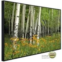 Papermoon Infrarotheizung Aspen Grove + Orange Wildflowers 600 W