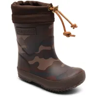 Bisgaard Unisex Kinder Thermo Gummistiefel, Army, 23 EU