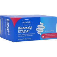 STADA Bisacodyl STADA 5 mg magensaftres.überzog.Tabl. 100 St