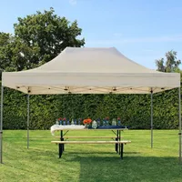 TOOLPORT Faltpavillon 3 x 4,5 m creme