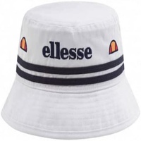 Ellesse Lorenzo Bucket Hat Hut, Weiß, Einheitsgröße EU