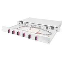 Digitus LWL Spleißbox, bestückt, SC OM4