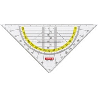 Brunnen Geometrie-Dreieck | 16 cm, mit Griff, glasklar